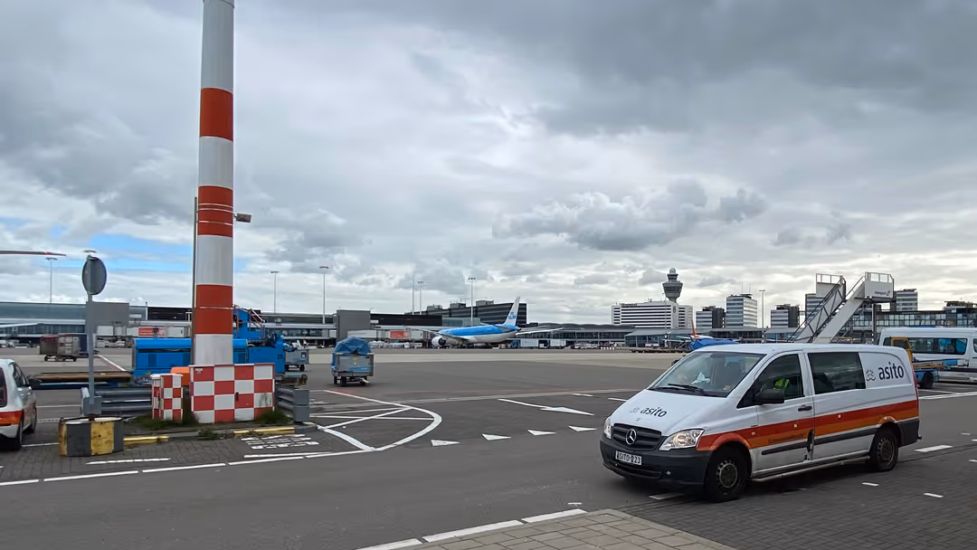 overzicht platform schiphol Asito