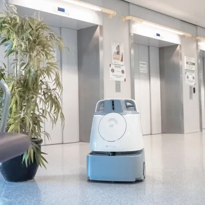 schoonmaak in noordwest ziekenhuisgroep trekt veel bekijks door innovatieve whiz