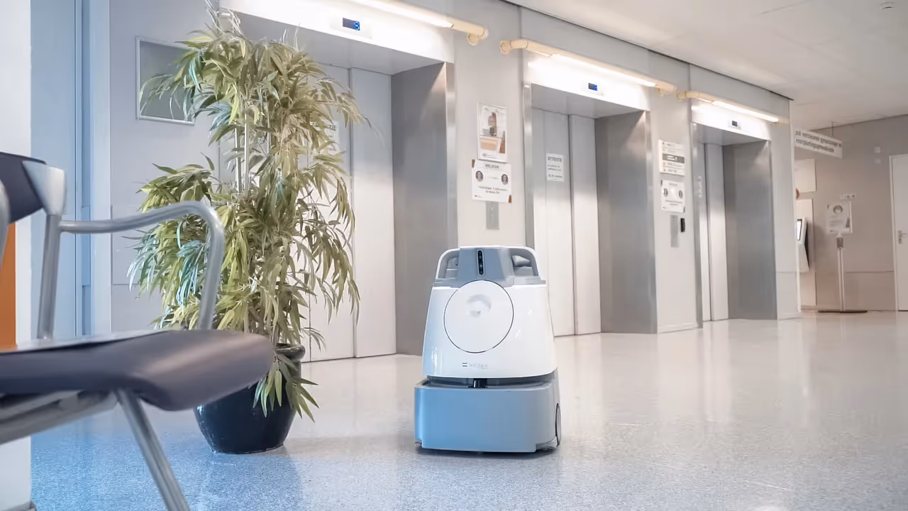 schoonmaak in noordwest ziekenhuisgroep trekt veel bekijks door innovatieve whiz