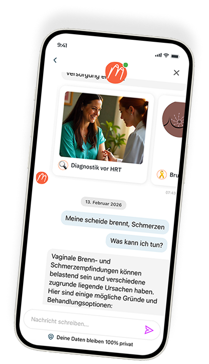 Wechseljahre Verstehen - hermaid App Screen