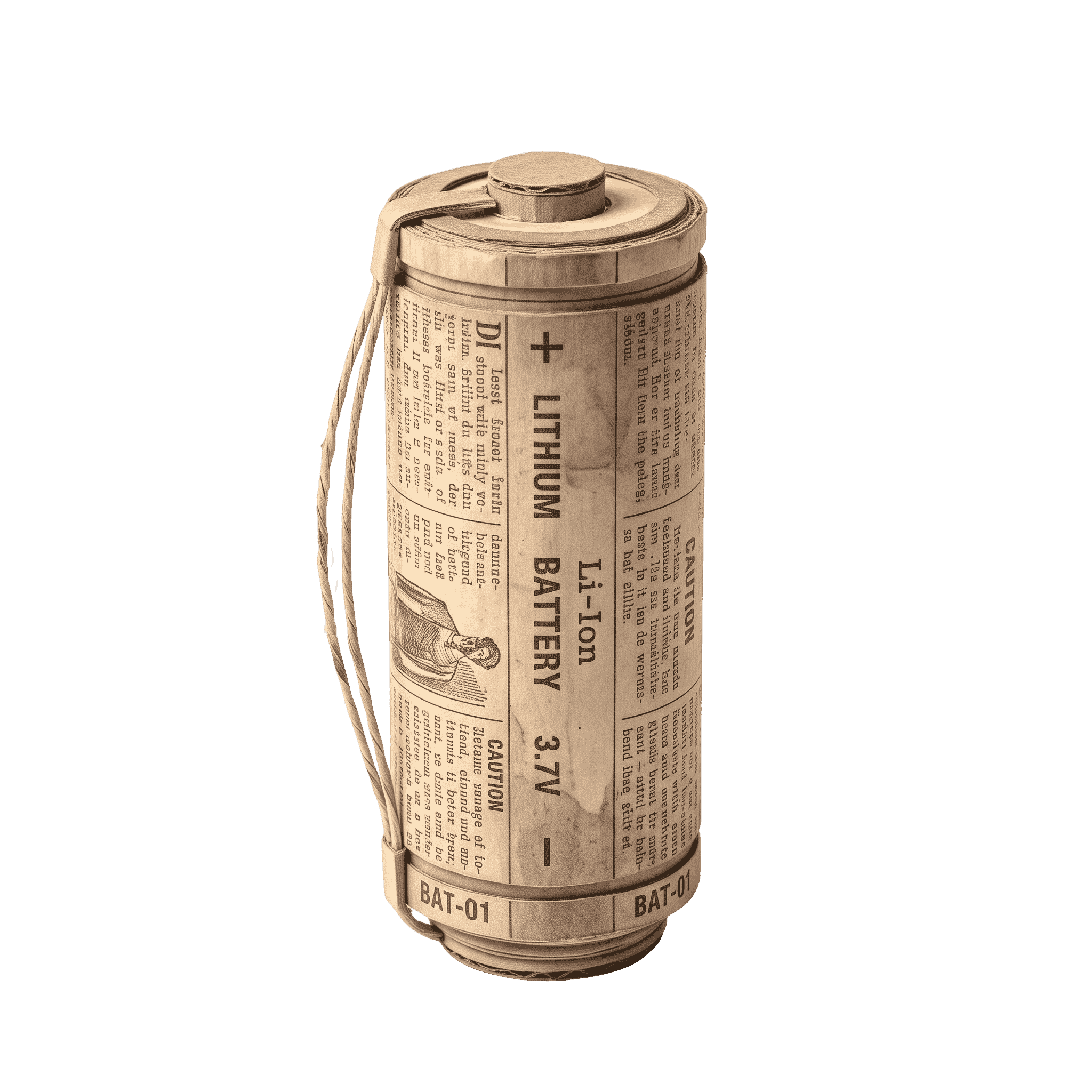 Battery newspaper