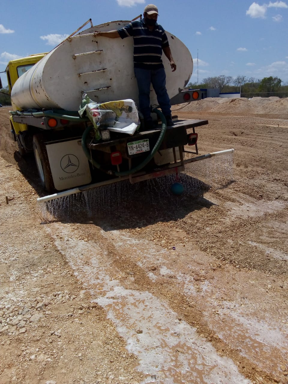 estabilizador iónico para caminos