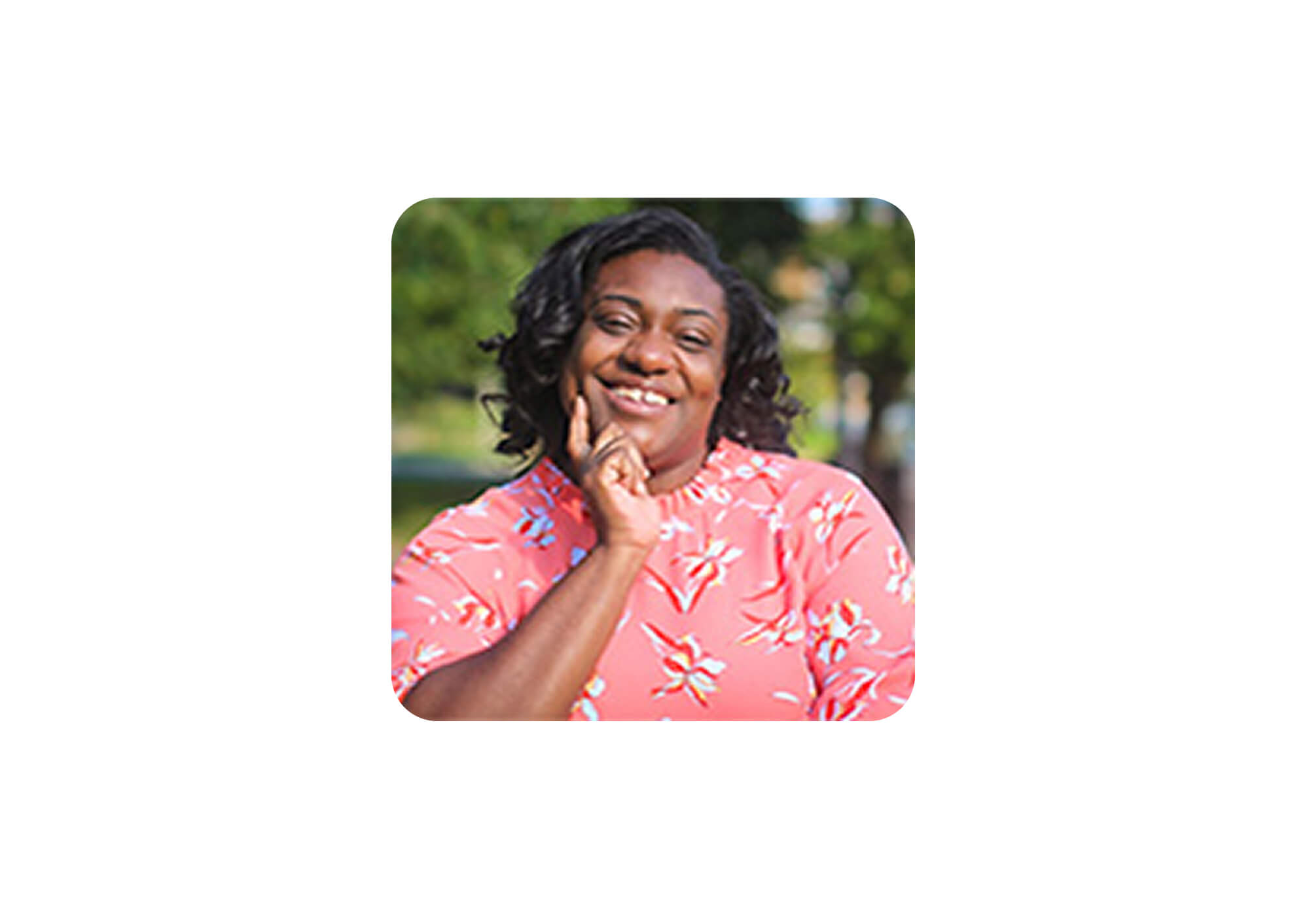 Smiling photo of Dominique Moore