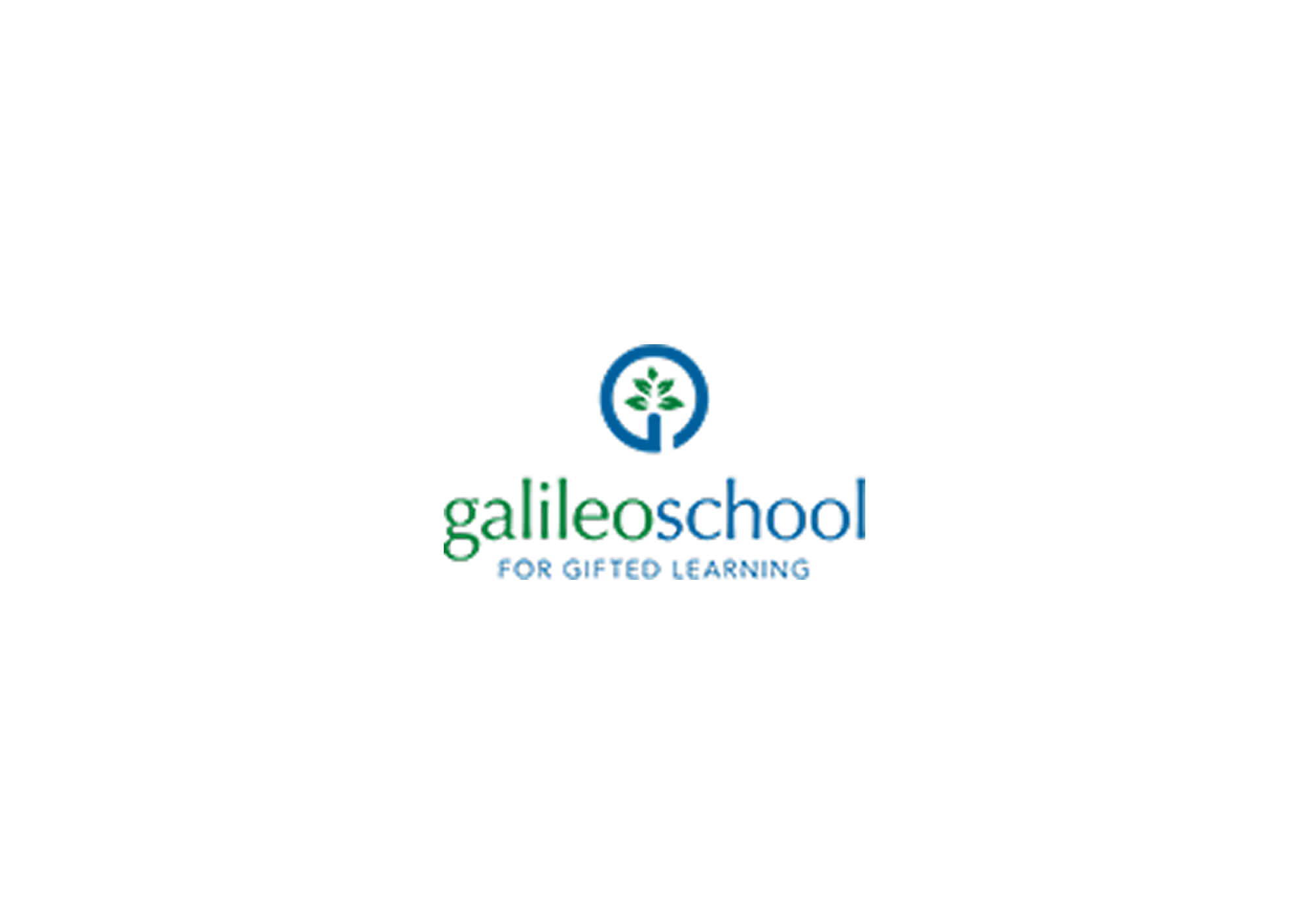 Galileo School logo with a circular tree symbol and the text 'galileoschool FOR GIFTED LEARNING'.
