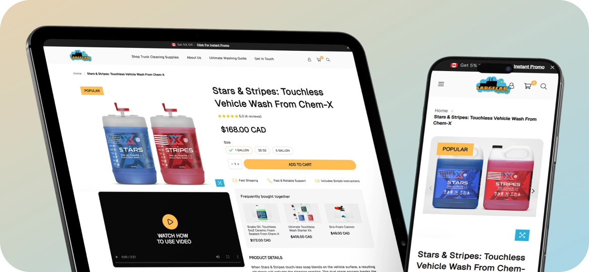 Large Car Truck Spa image 1