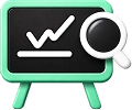 Marketing analytics icon