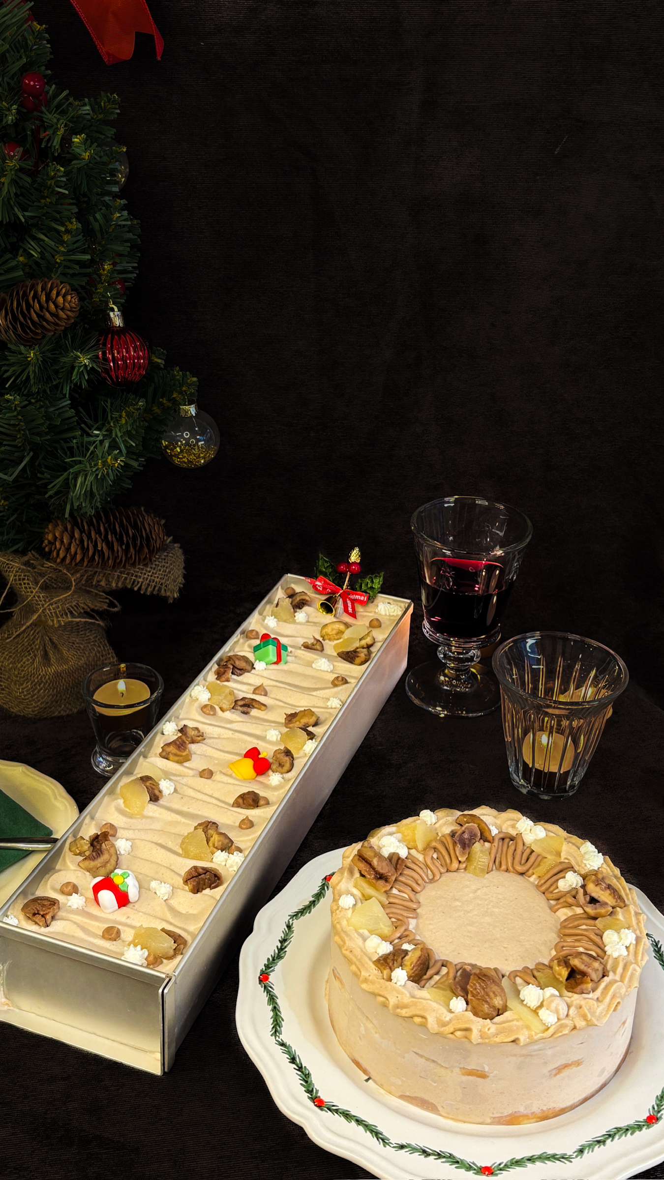 Buche de noel façon tiramisu