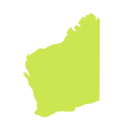 WA Area outline