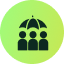 Group cover through super icon