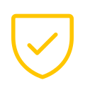 Shield check icon