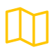Map trifold icon