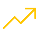 Trend up icon