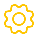 Operations gear icon