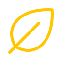 Sustainability leaf icon
