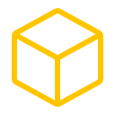 Logistics cube icon