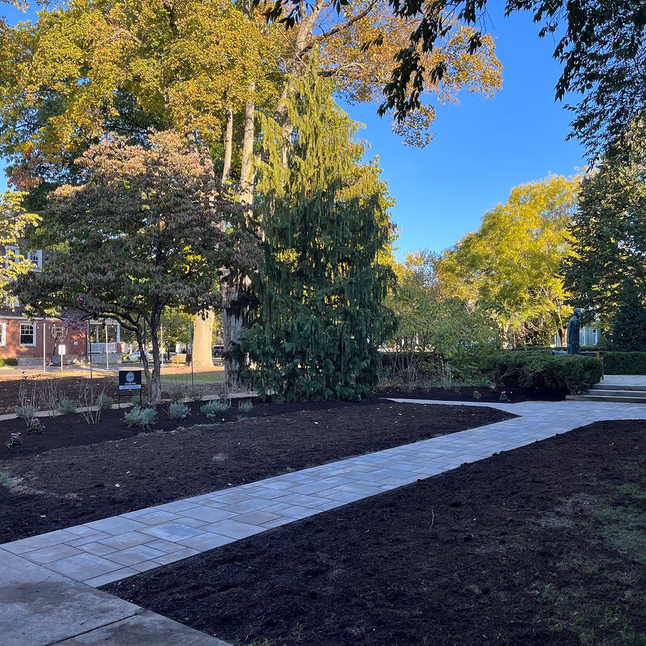walkway hardscape project near me