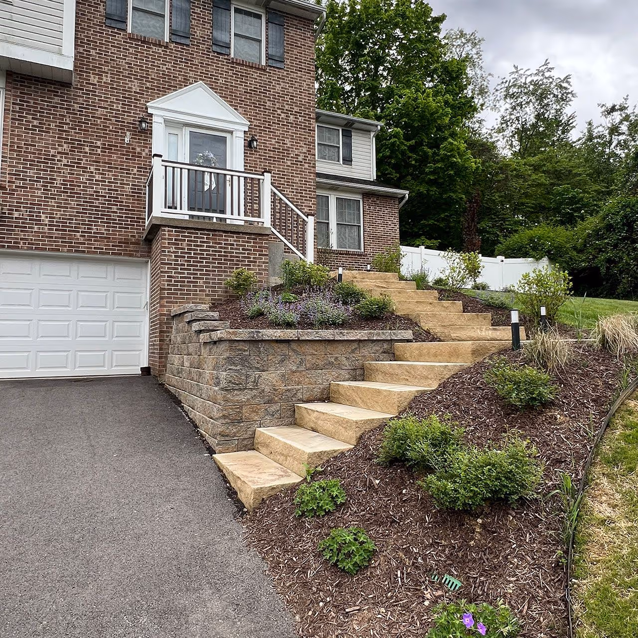 Custom paver patio installation by Roth Custom Solutions in PA