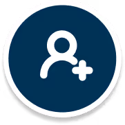 new customer contact icon