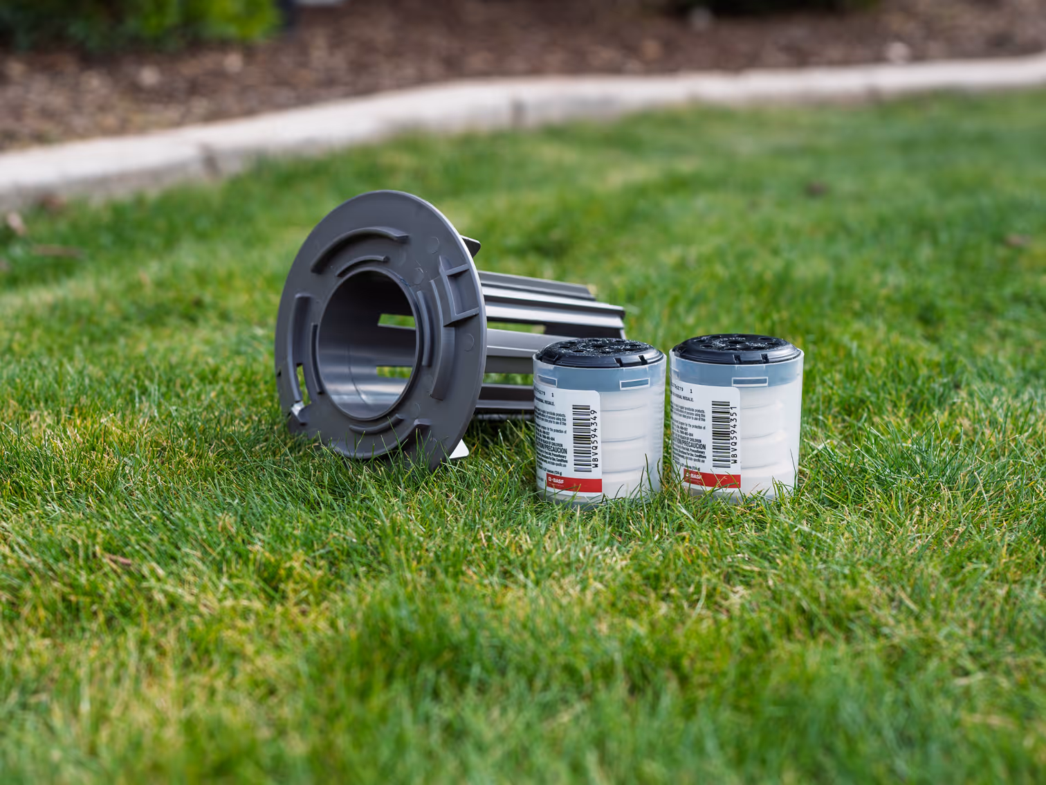 trelona bait station in an ohio yard
