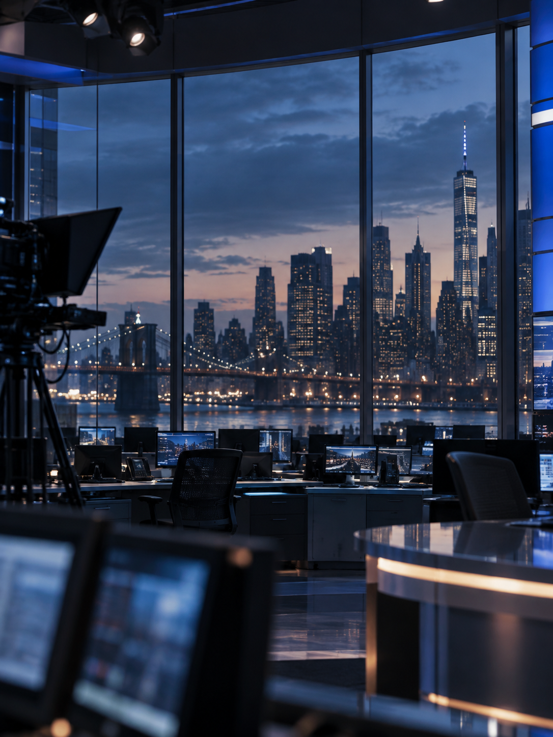 PIX11 newsroom-style background