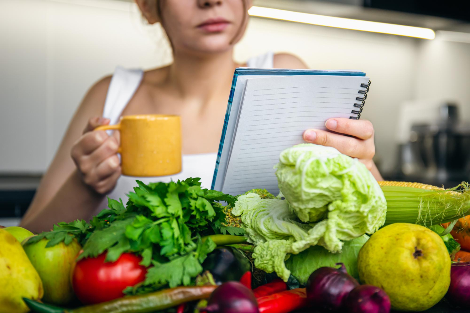 vegetables and sweets