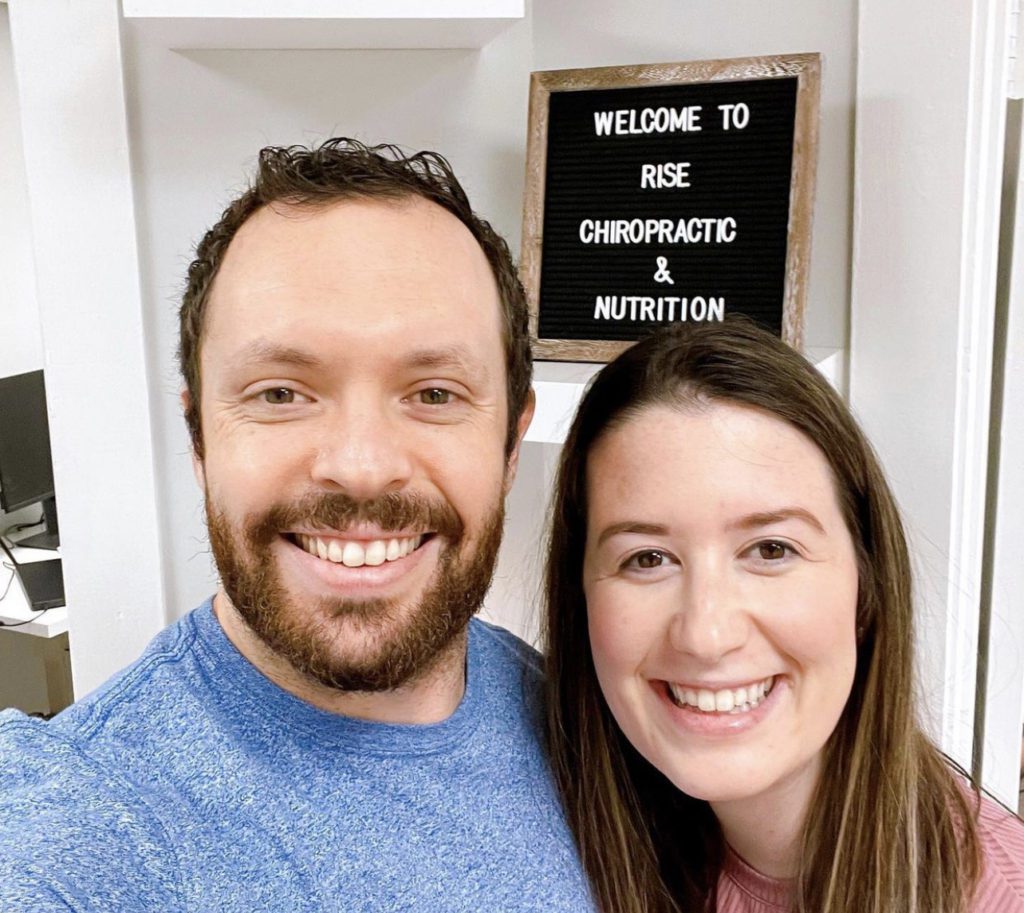 Jay and Nicole Short at Rise Chiropractic & Nutrition