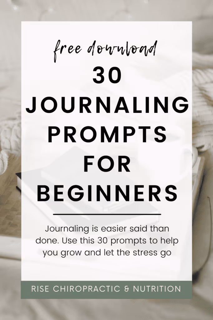 30 journaling prompts to help you grow and let go of the stress