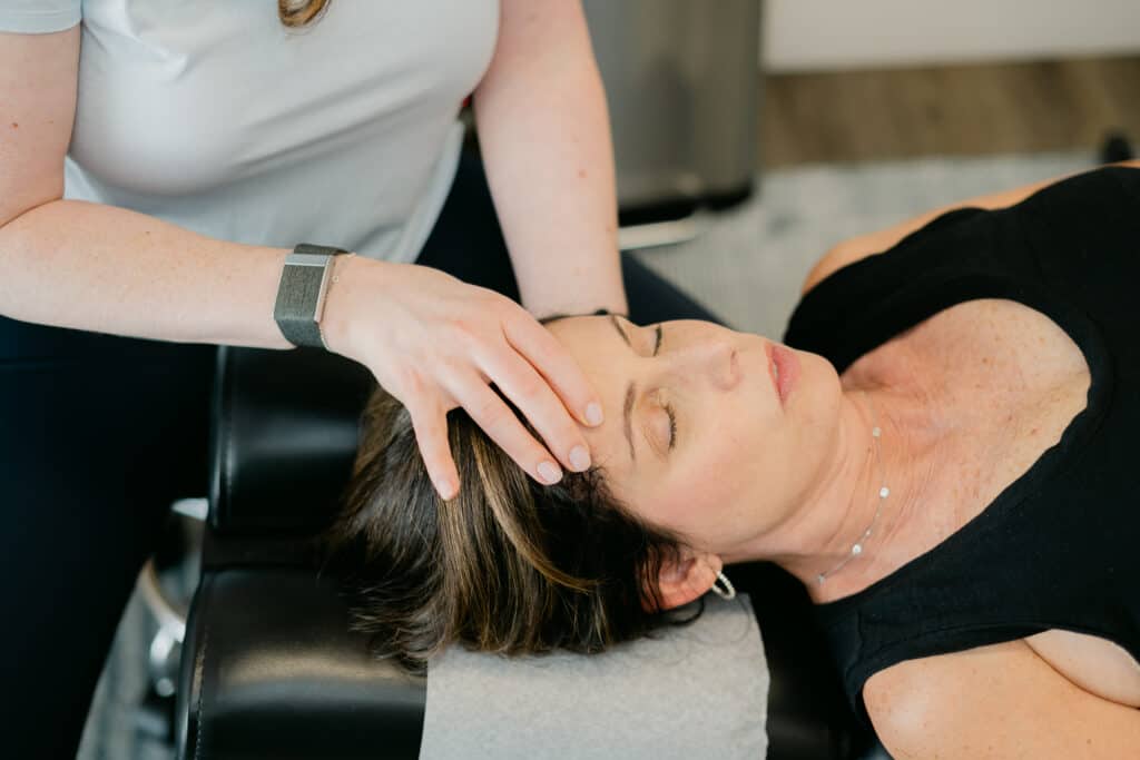 cranial work, headache