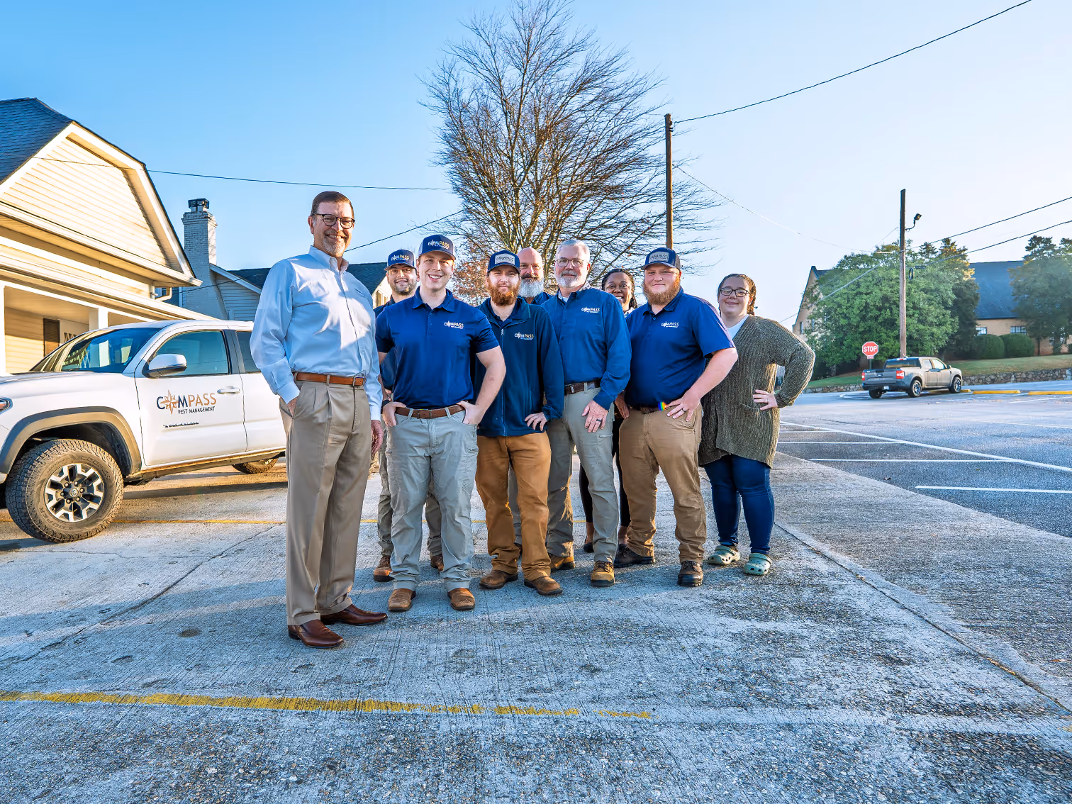 the team at compass pest management