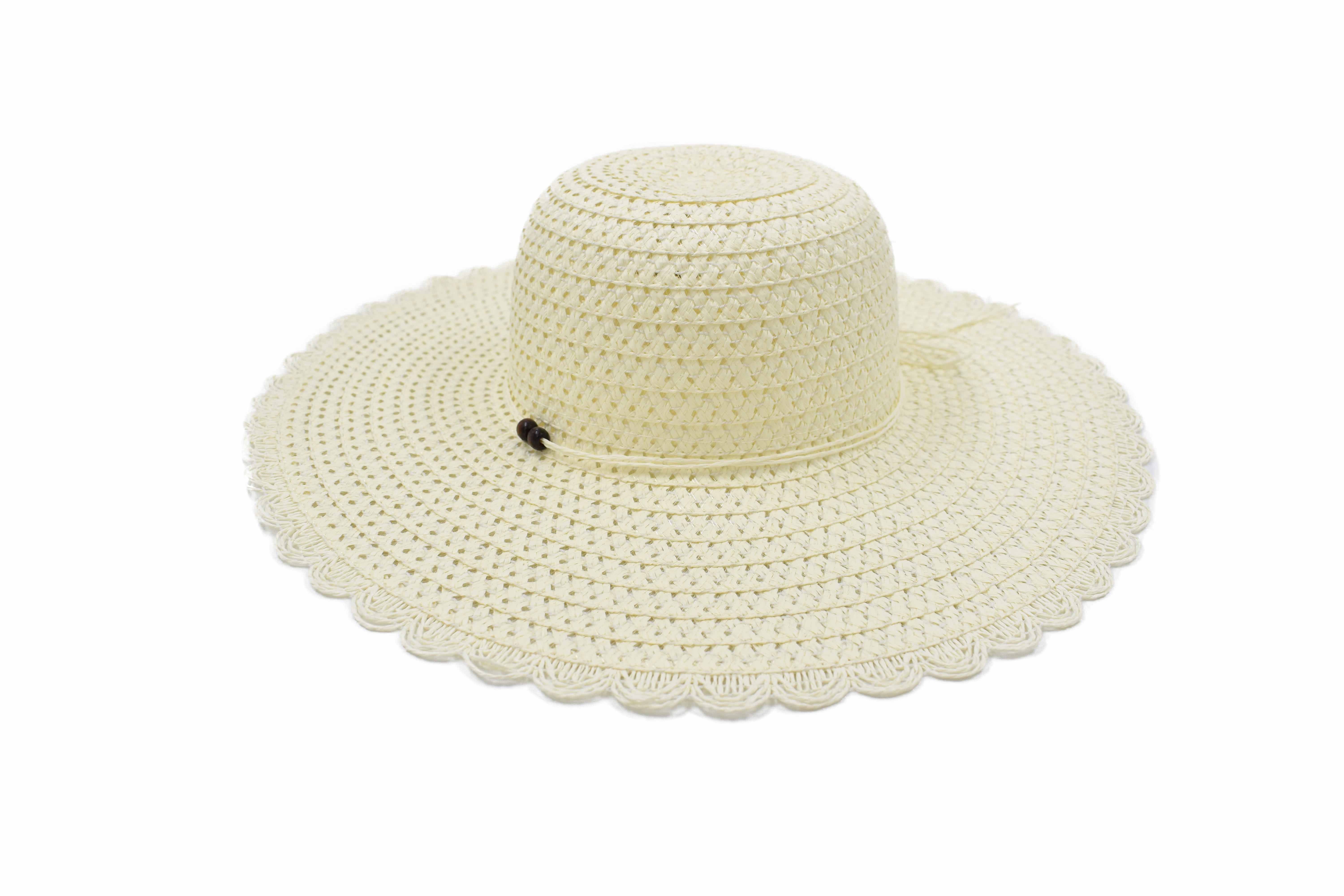 Sombrero pamela ala ancha,