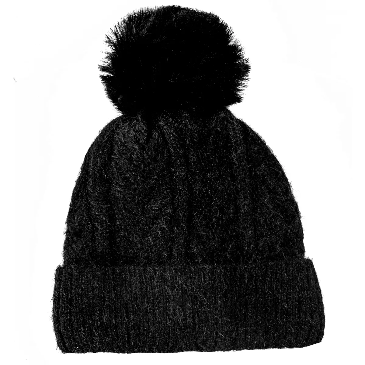  Gorro tejido con dobladillo y forro suave al tacto, diferentes colores.