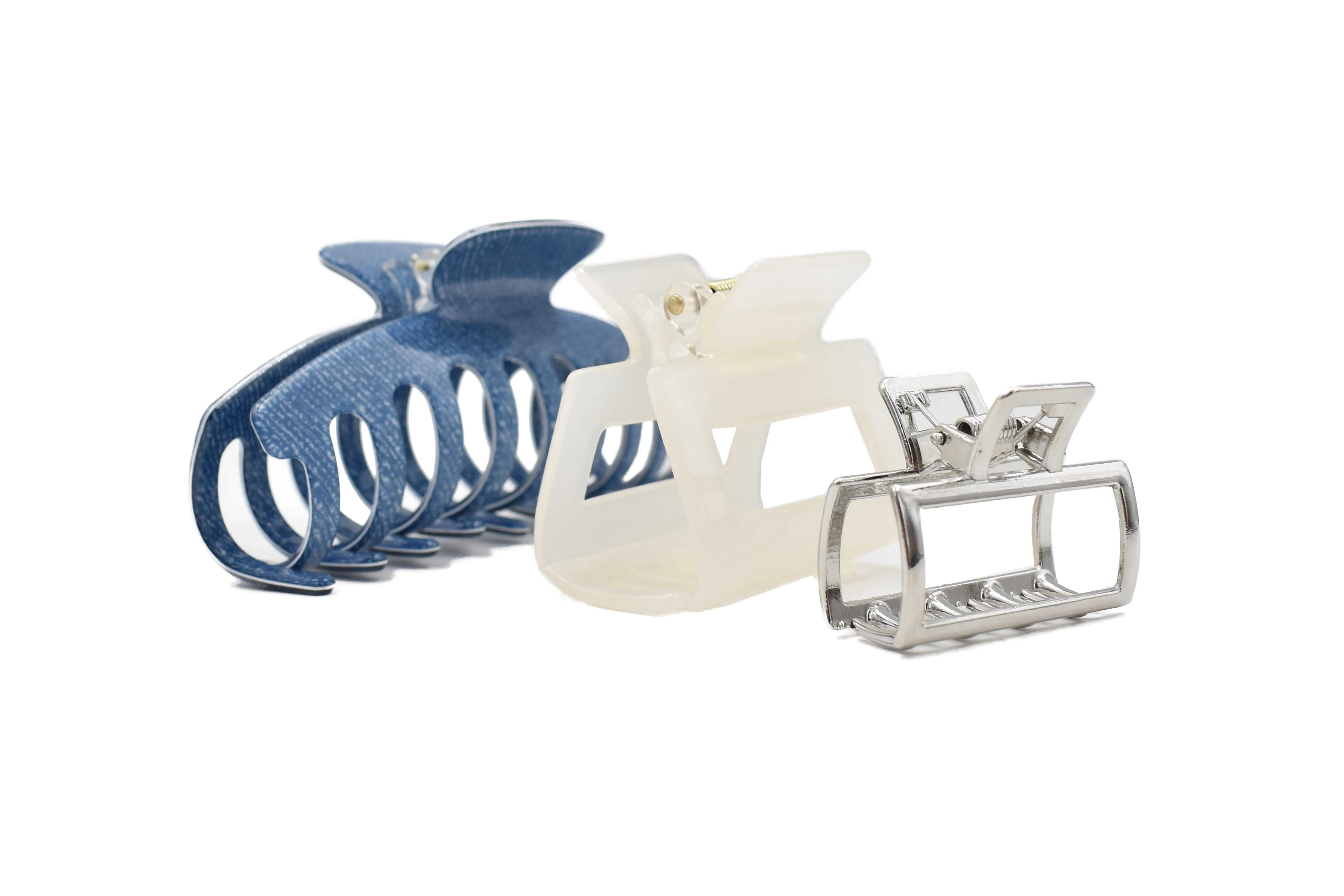  Set 3 pinzas distintos diseños y colores