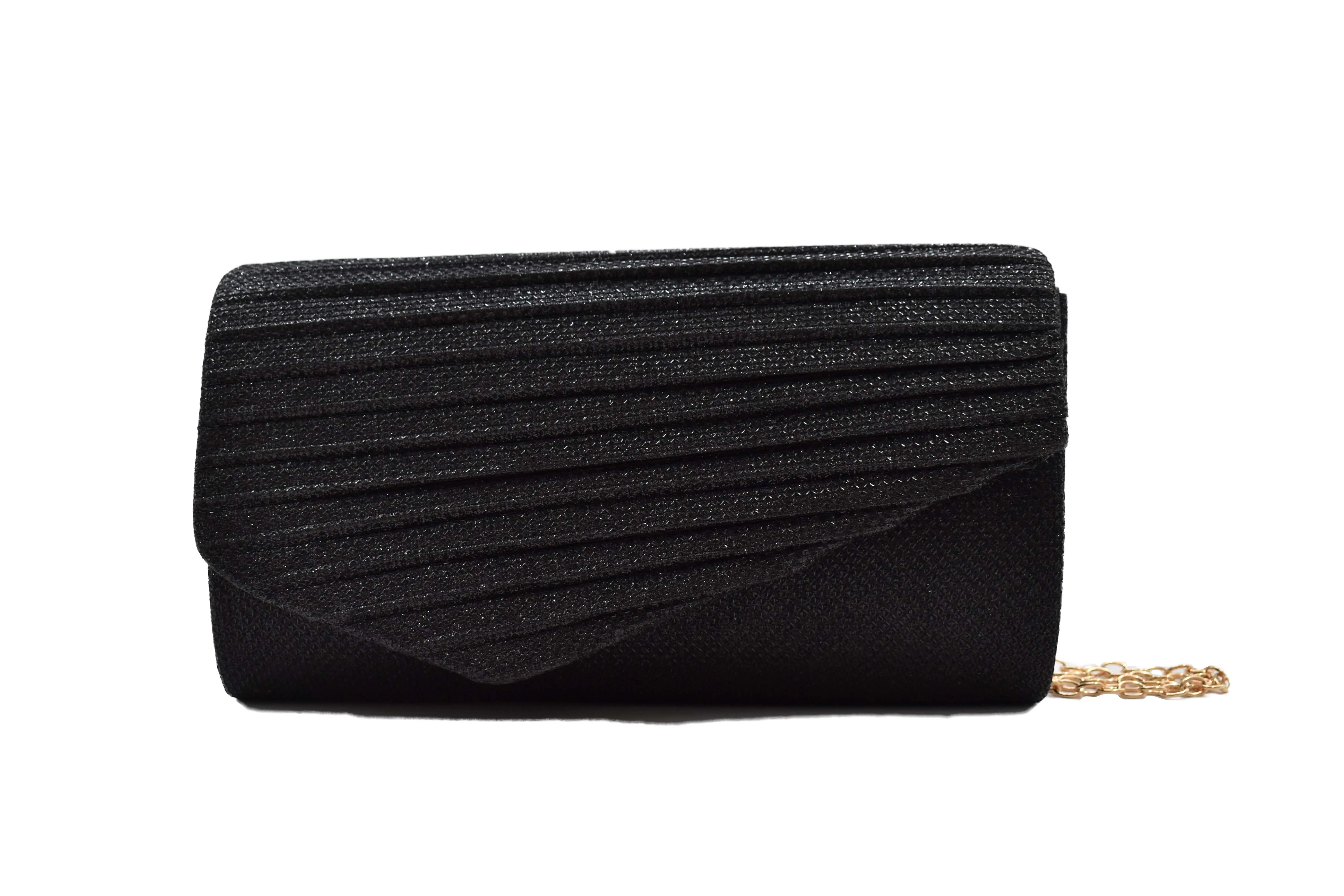 Bolsa clutch con brillos