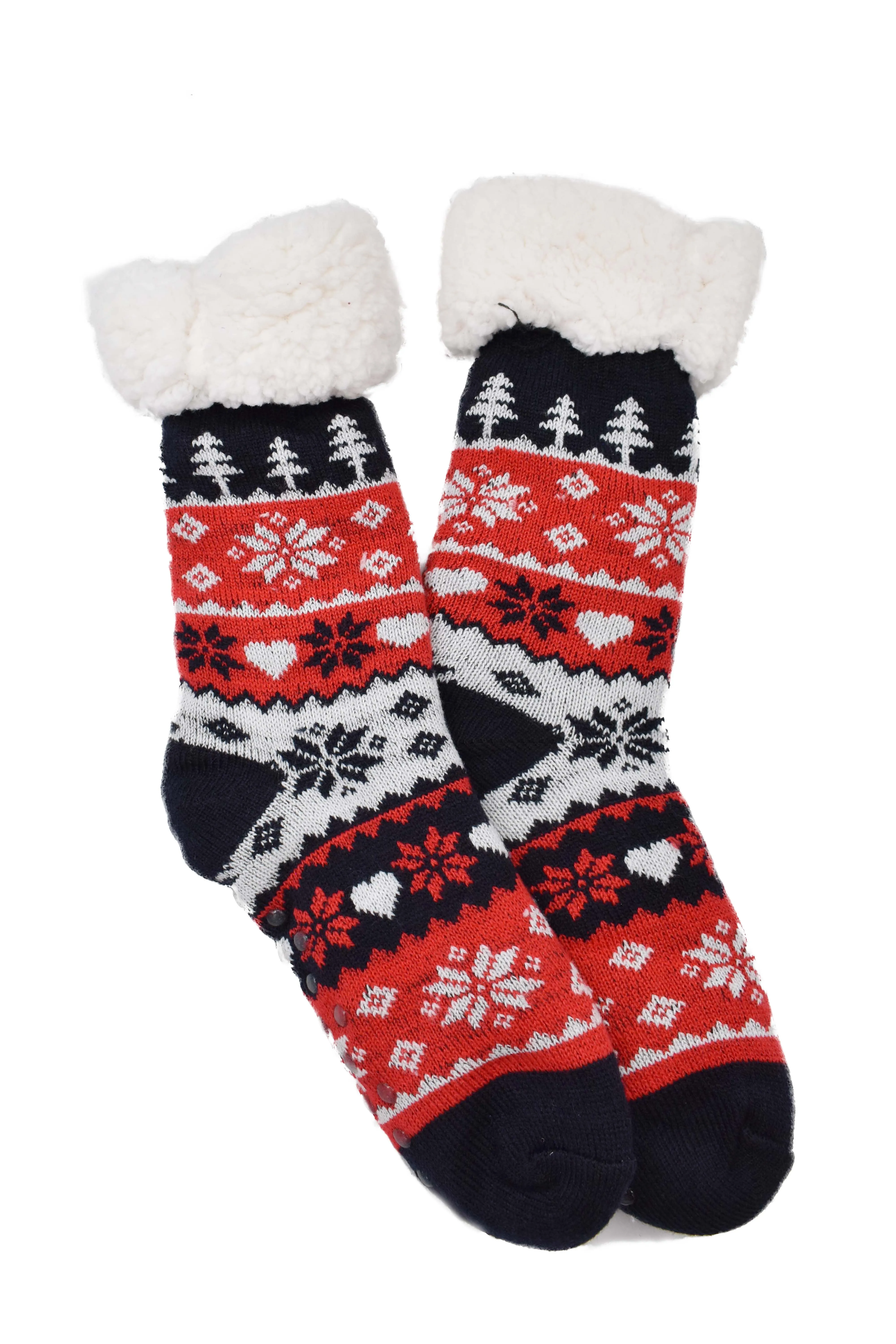 CALCETÍN INVERNAL MOTIVOS NAVIDEÑOS MULTICOLOR