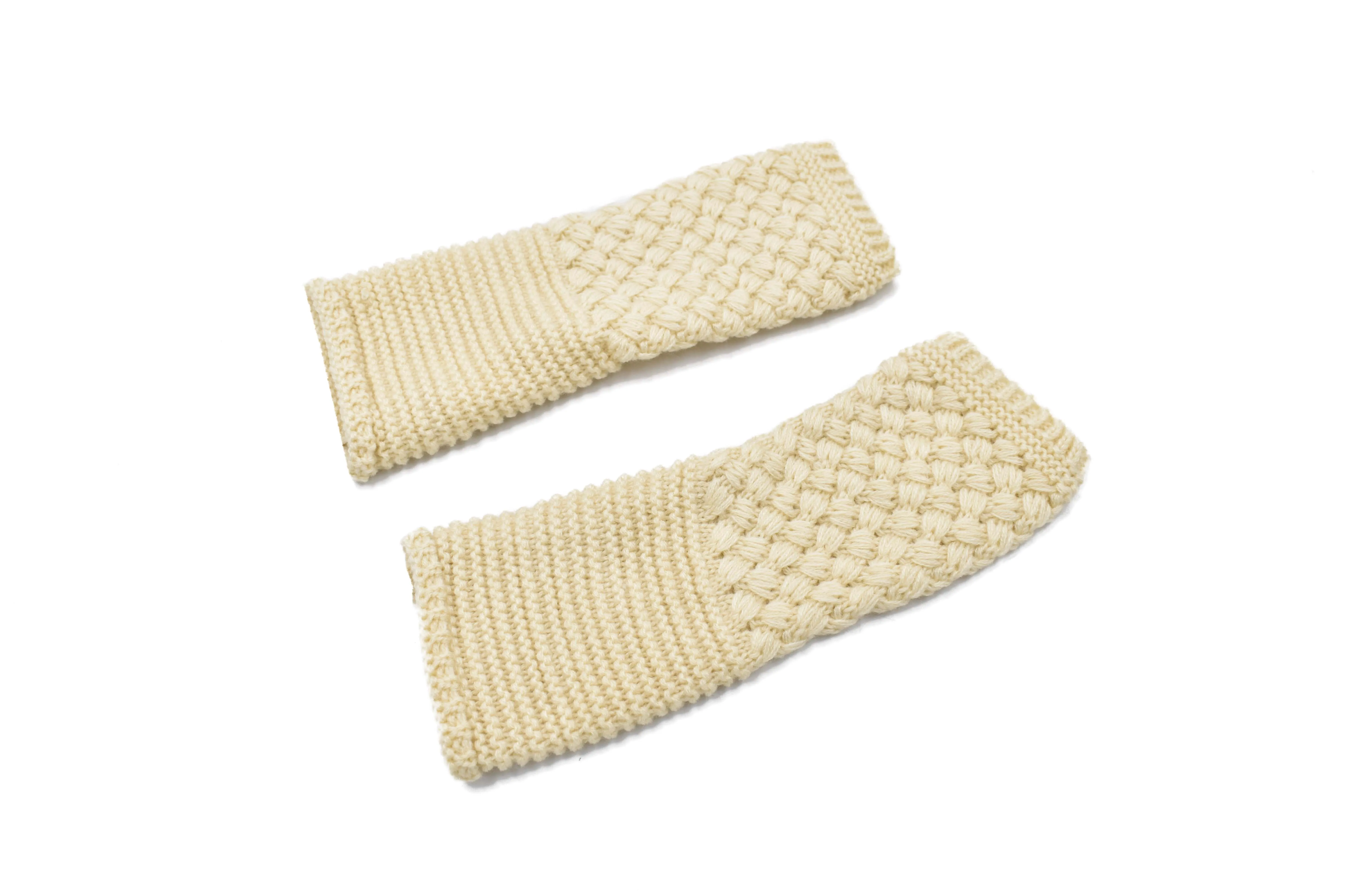 Guantes Tejidos Sin Dedos Mujer 