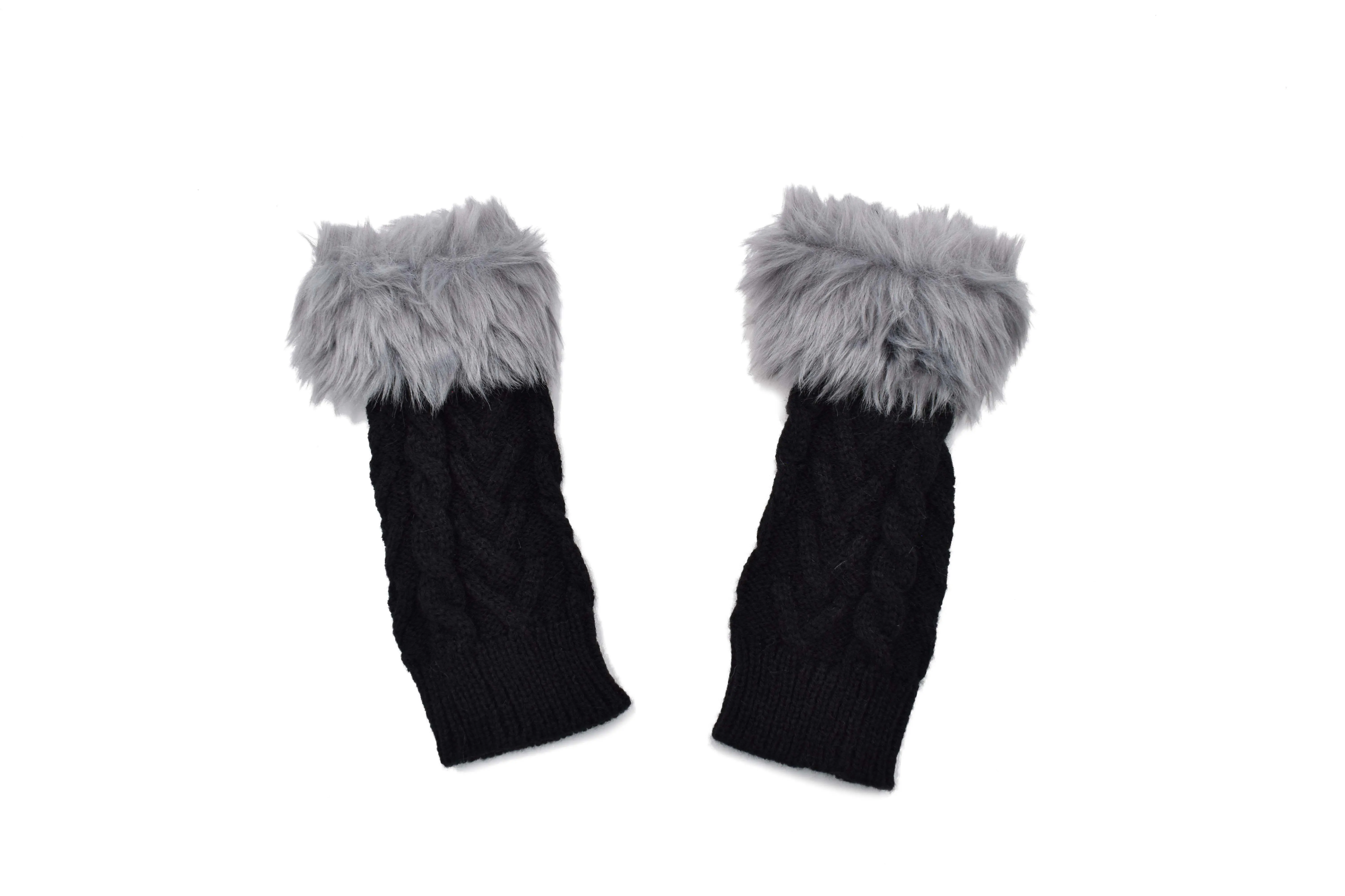 Guantes Tejidos Sin Dedos 