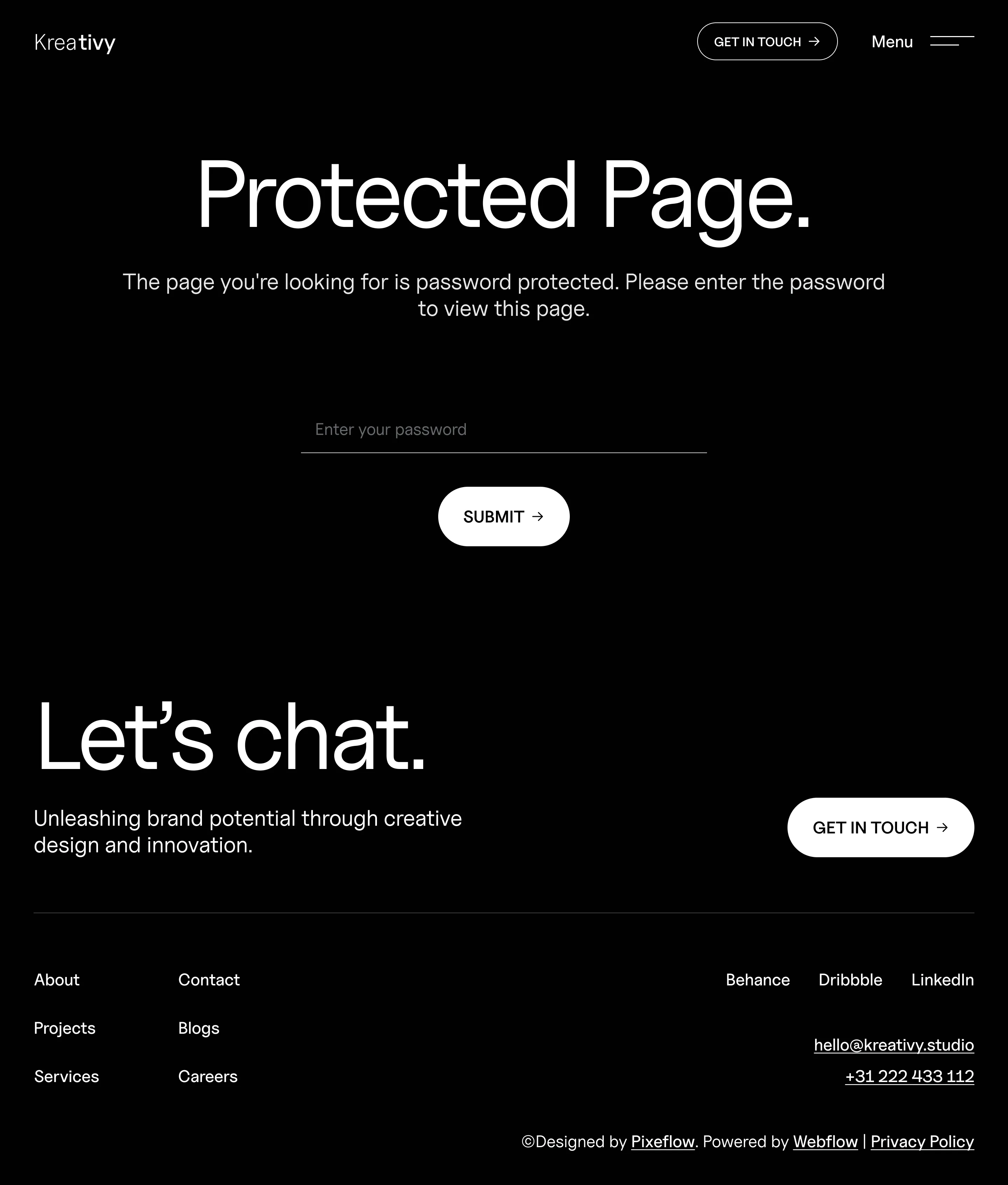 Protected Page