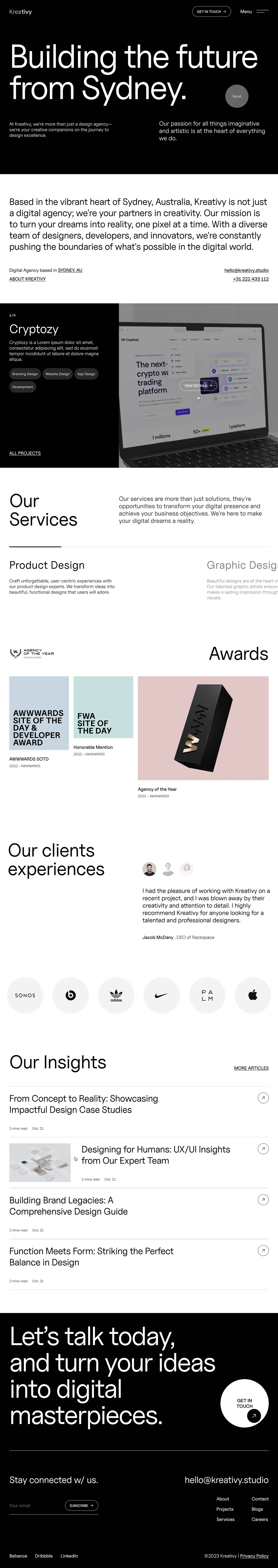 Homepage V1