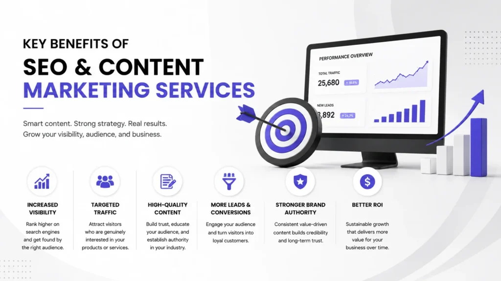 Key Benefits of SEO and Content Marketing Services