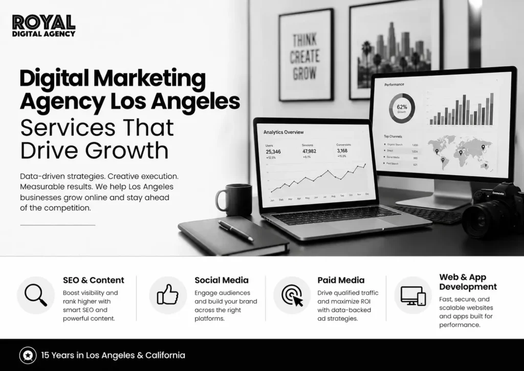 Digital Marketing Agency Services in Los Angeles - RDA
