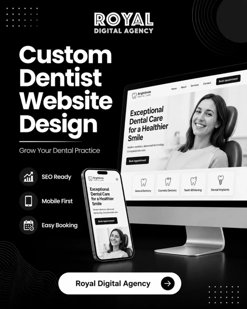Custom Dental Website Design Services - RDA