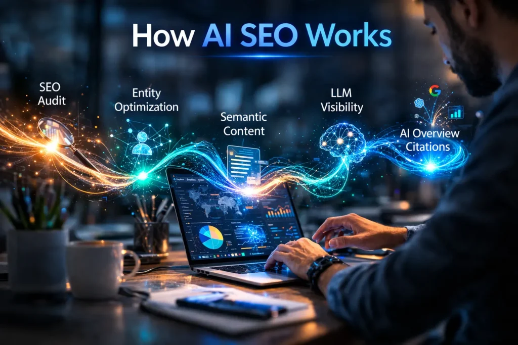 How AI SEO Work - Top AI SEO Agency Services for AI Overview and LLM Optimization - RDA