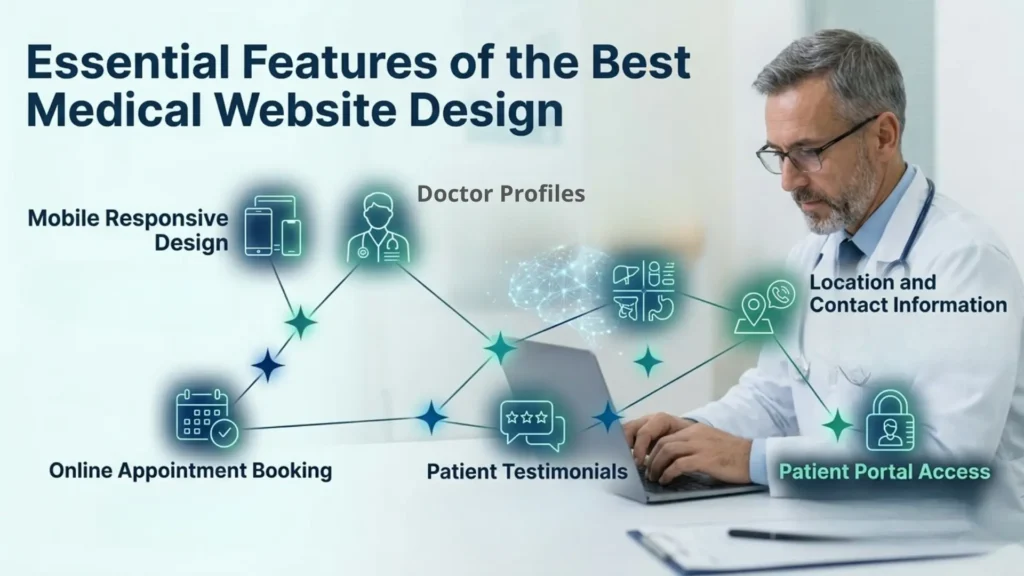 Essential Features of Every HealthcareMedical Website Design Include - RDA