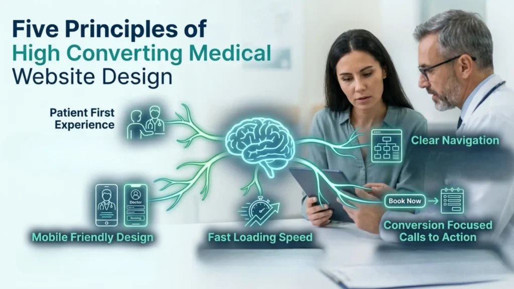 5 Core Principles of High CTR of Medical Website Design Services - RDA