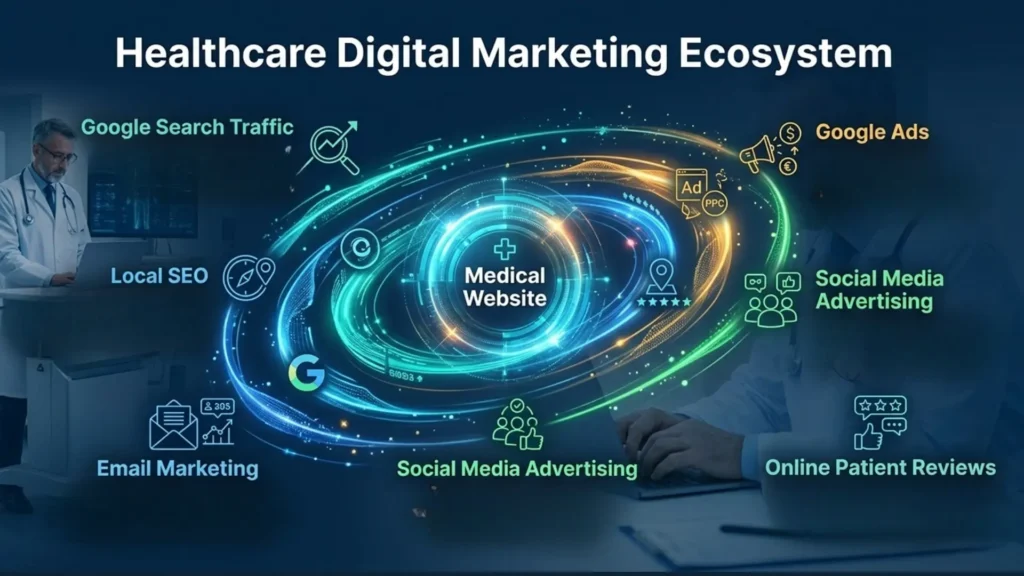 Healthcare Digital Marketing Ecosystem - RDA