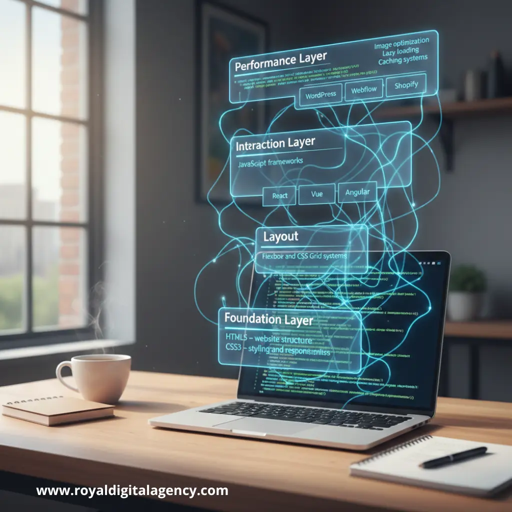 Popular Technologies and Tools Used in Website Redesign Services - RDA