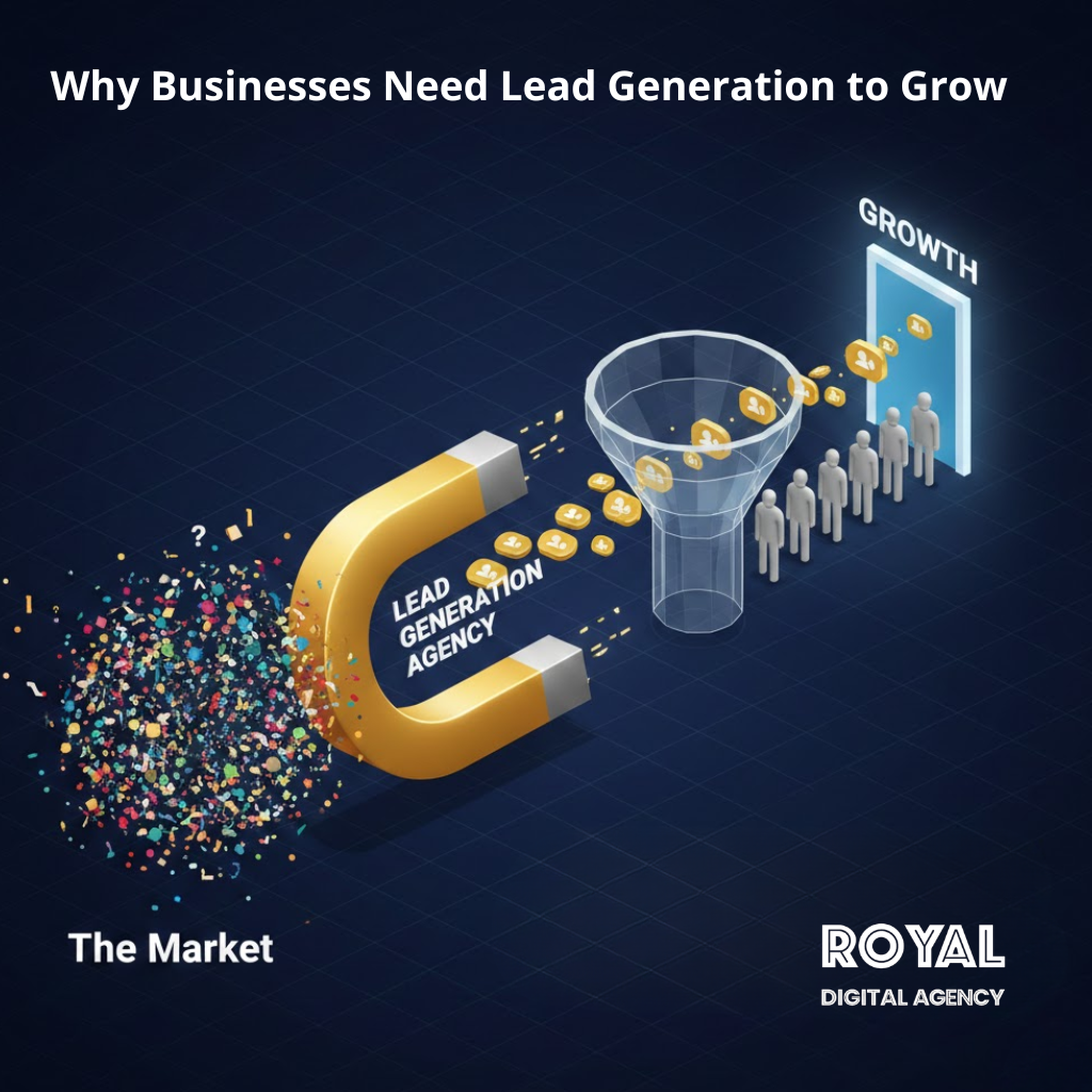Why Businesses Need Lead Generation to Grow - Lead Generation Agency -RDA