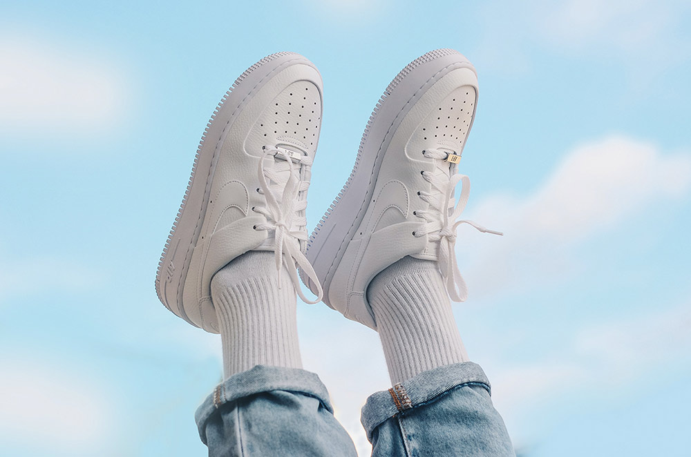 nike white sneakers example of brand manifesto