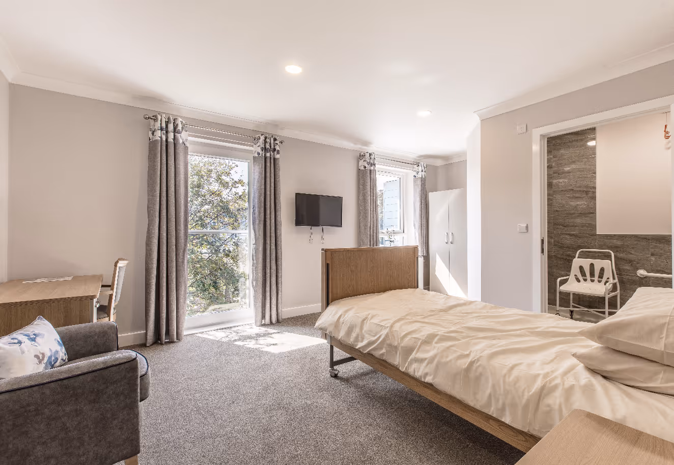 Resident room and facilities