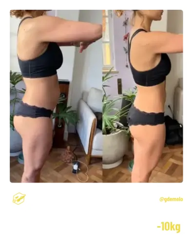 Antes e Depois Gabriela de Melo